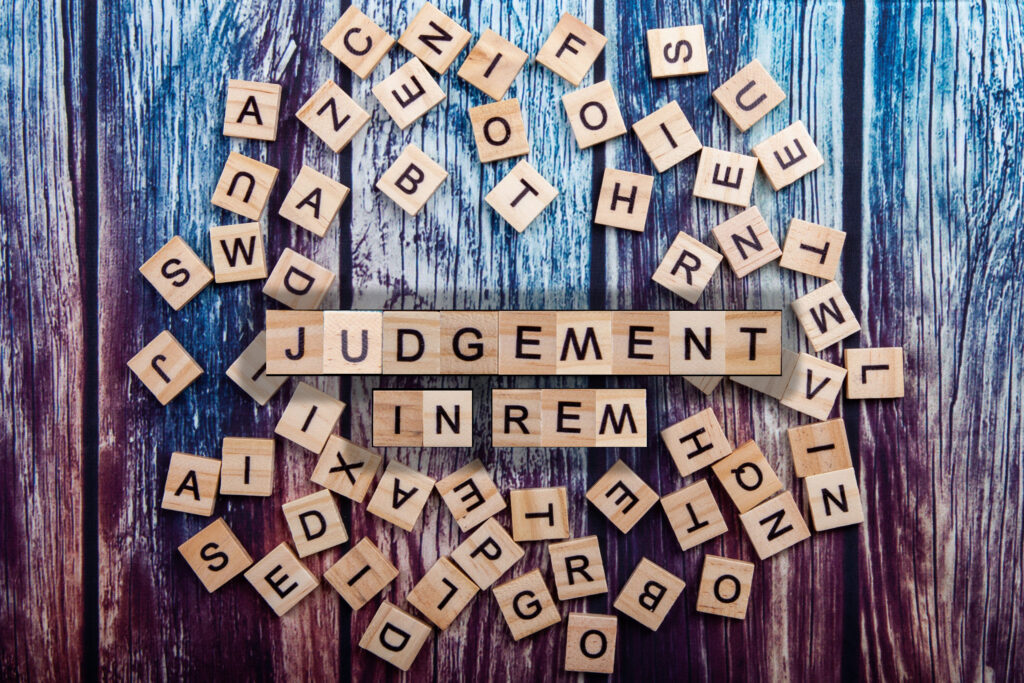 In Rem Judgments